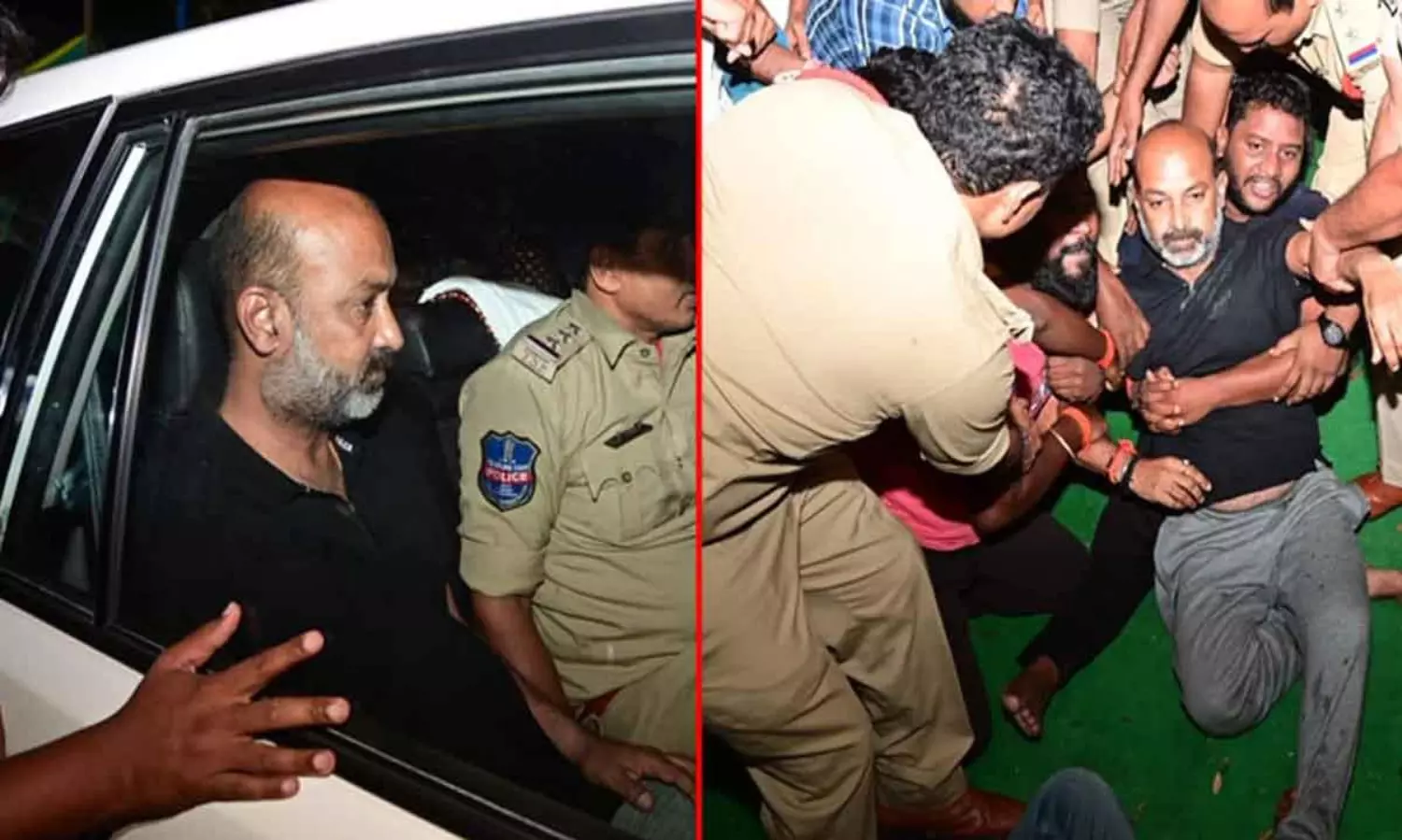 Telangana BJP chief Bandi Sanjay arrested in SSC question paper leak case