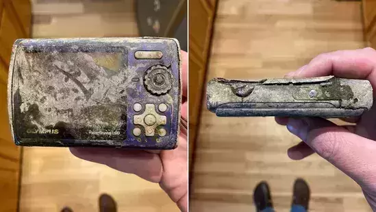 Woman reunites with camera she lost in river 13 years ago Woman reunites with camera she lost in river 13 years ago