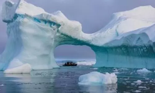 Antartic ice