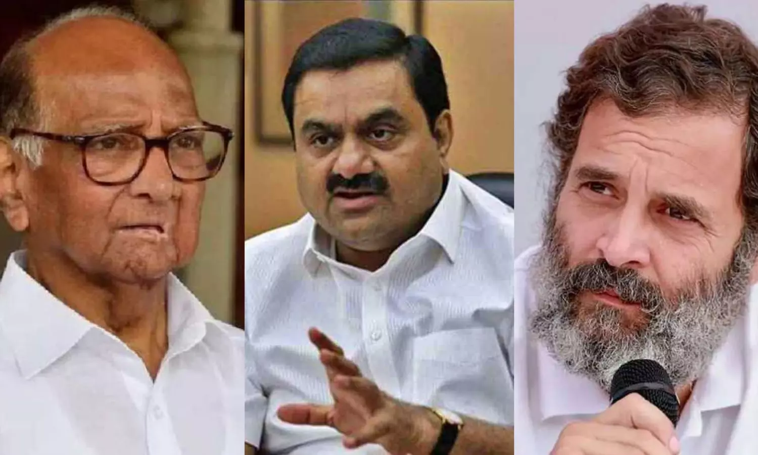 Sharad Pawar supports Adani Group, dismisses need for JPC probe; Congress reacts Sharad Pawar supports Adani Group, dismisses need for JPC probe; Congress reacts