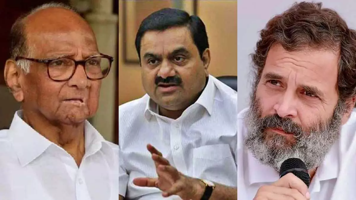 Sharad Pawar supports Adani Group, dismisses need for JPC probe; Congress reacts