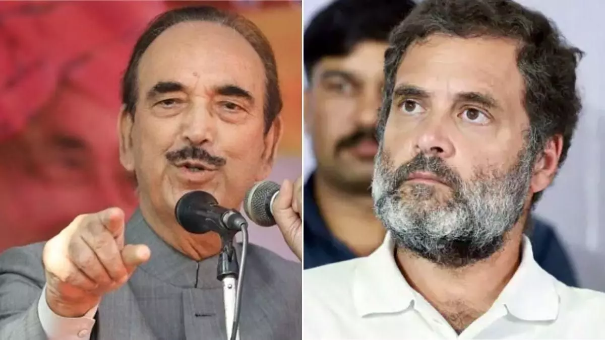 Ghulam Nabi Azad’s ‘meets undesirable bizmen’ claim: BJP seeks explanation from Rahul Gandhi