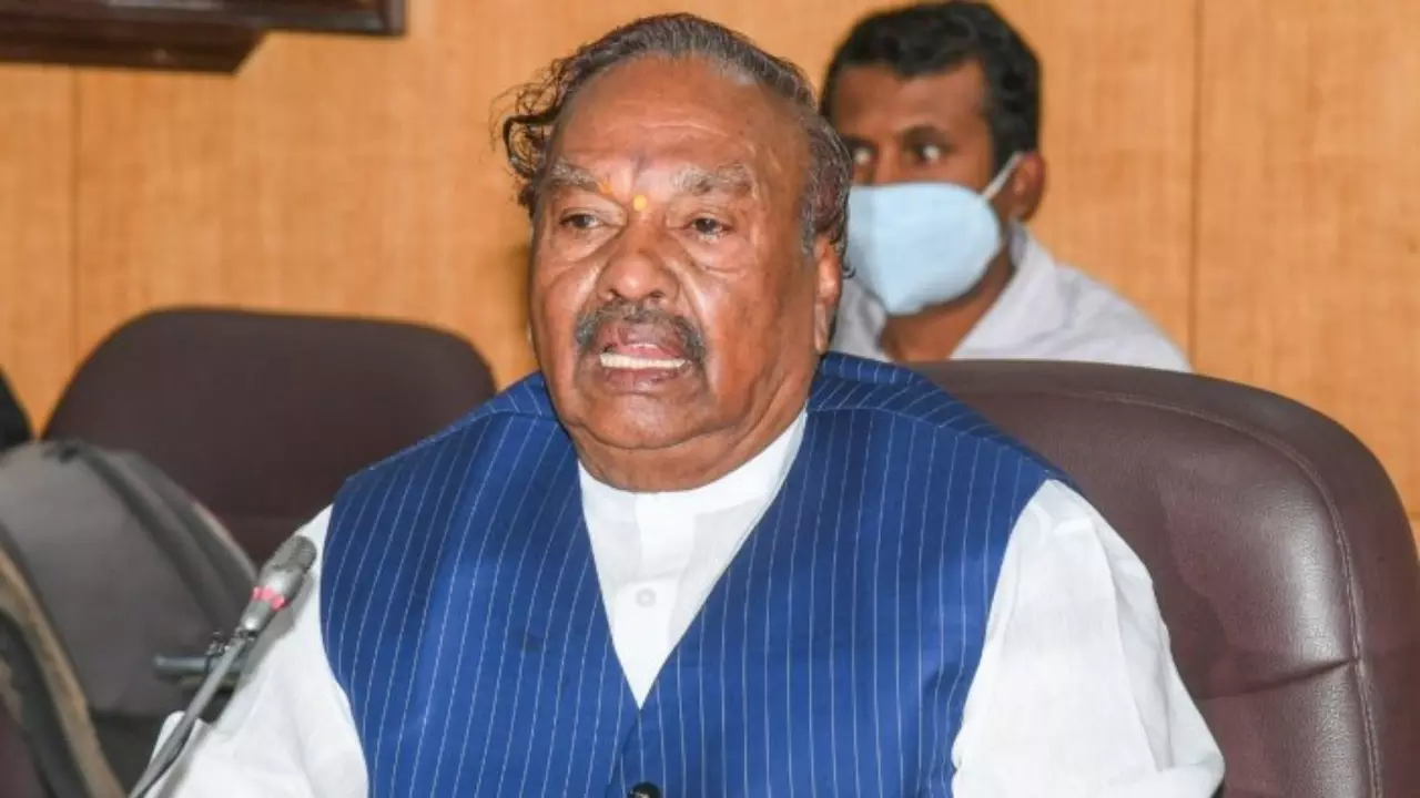 Karnataka BJP Veteran KS Eshwarappa quits electoral politics, weeks before polls