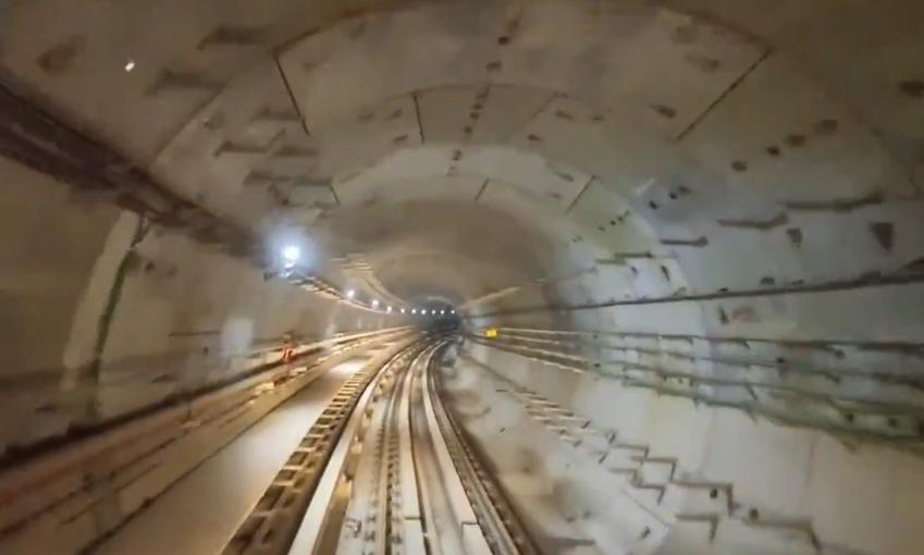 In a first in India, Kolkata Metro carries underwater trial run