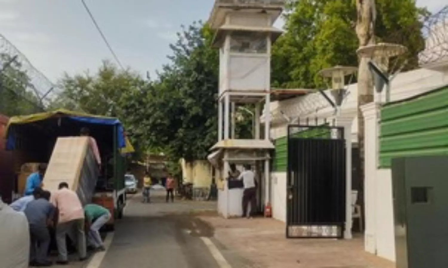 Rahul Gandhi has begun moving his possessions before leaving official residence