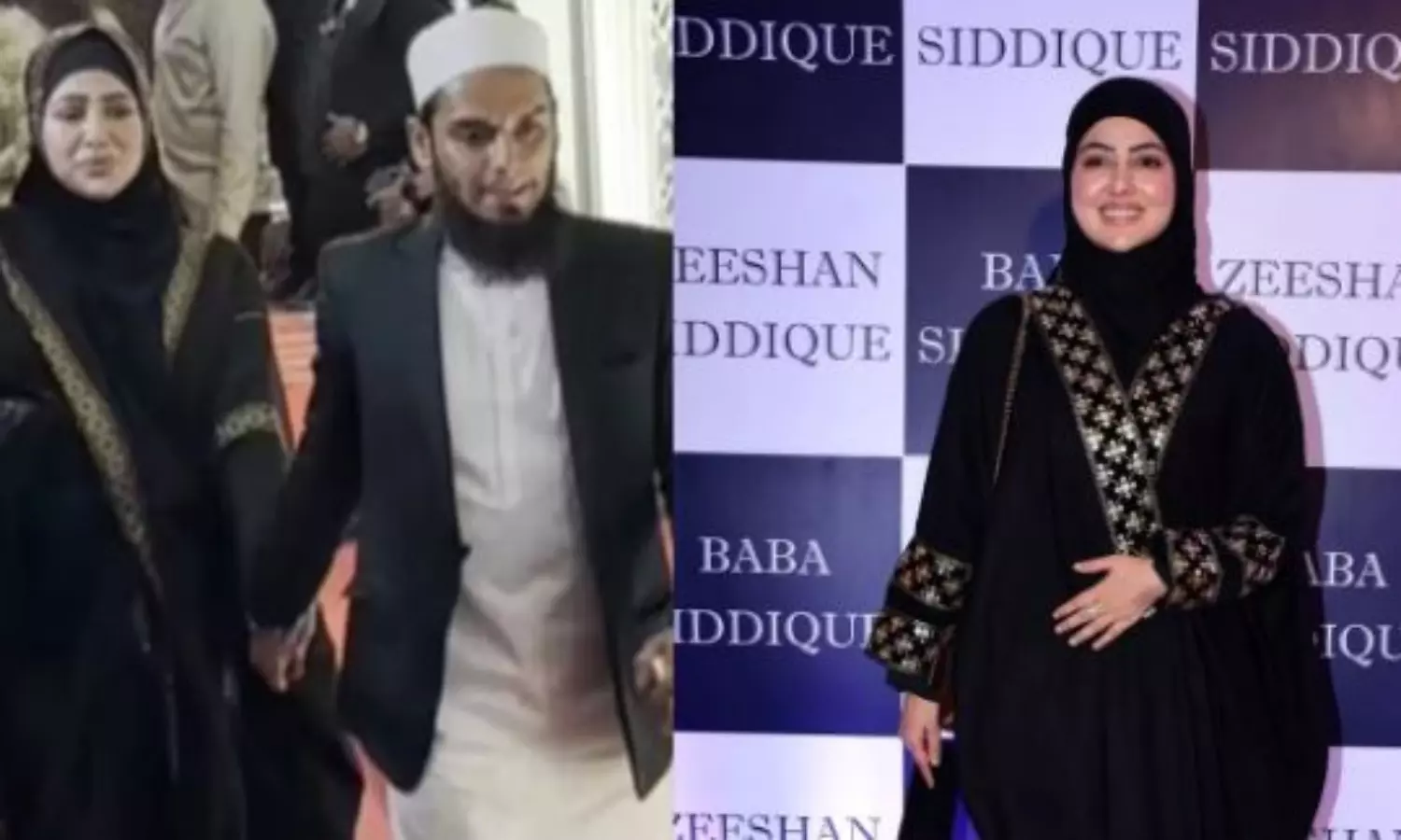 Sana Khan says ‘nothing to worry to social media over viral video with her husband at Baba Siddique Iftar party