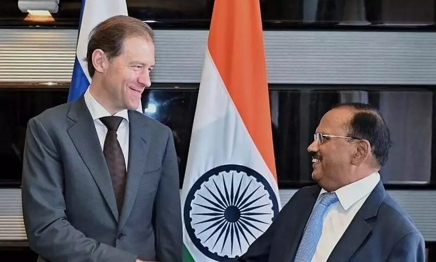 National Security Advisor Ajit Doval & Russian dept. PM meet