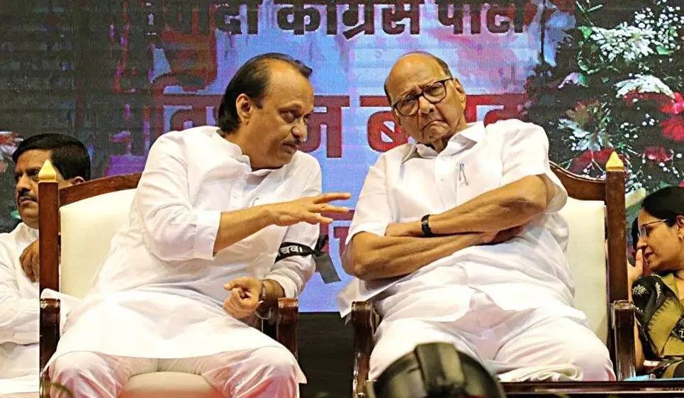 NCP leadership struggles to hold together the party as Ajit Pawar sits on the fence