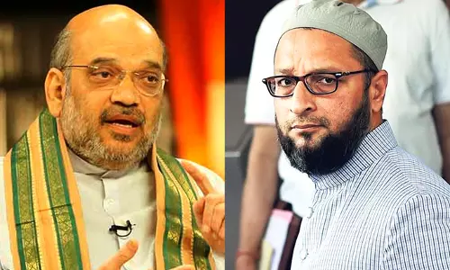 Owaisi slams Amit Shah over warning to scrap Muslim quota in Telangana