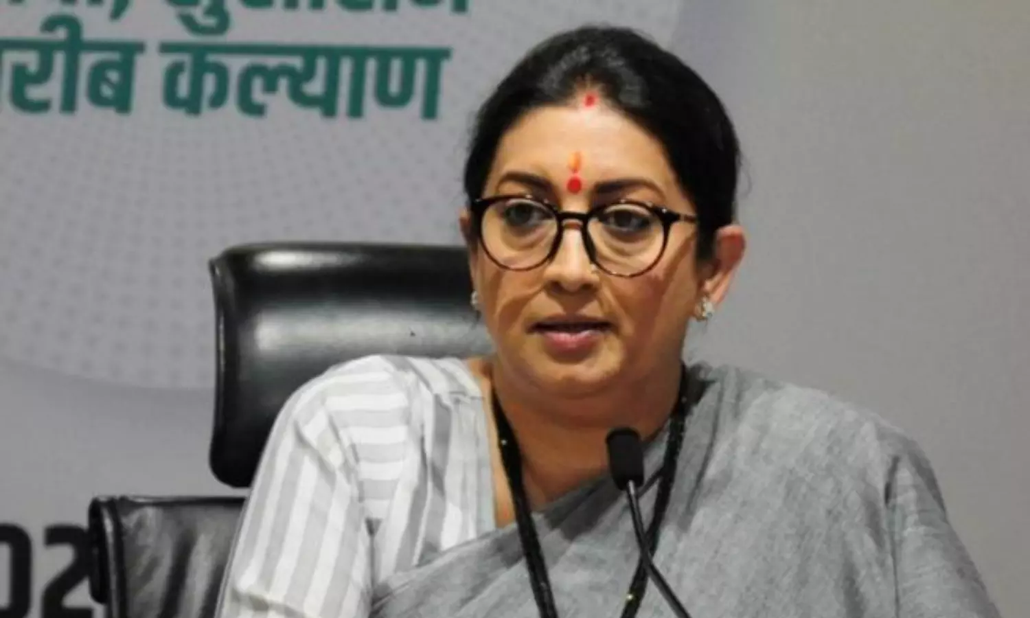 Smriti Irani invokes religious pride to attack defected BJP leader in Karnataka