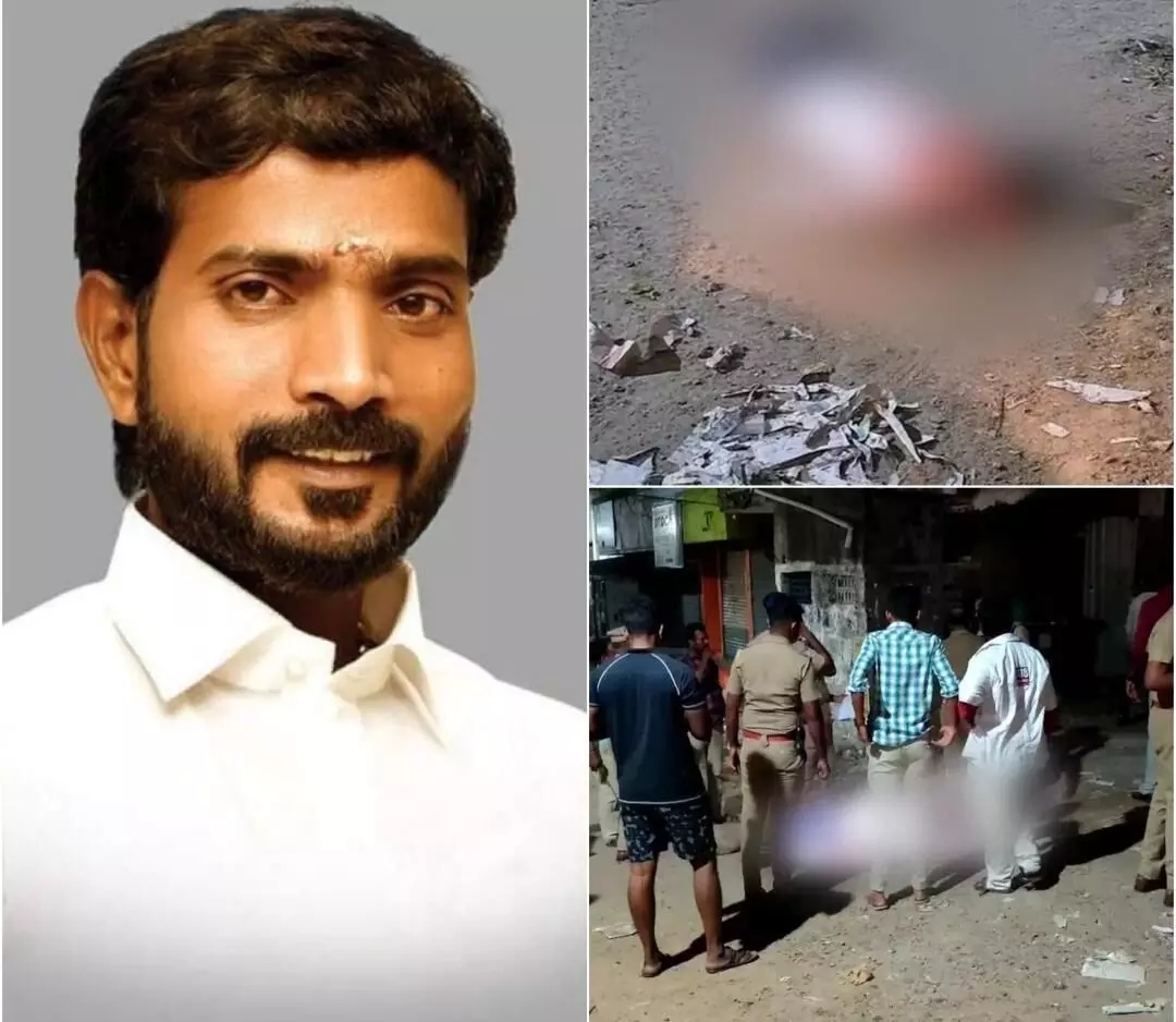 Nine people who chased, hacked BJP leader to death in Chennai surrender
