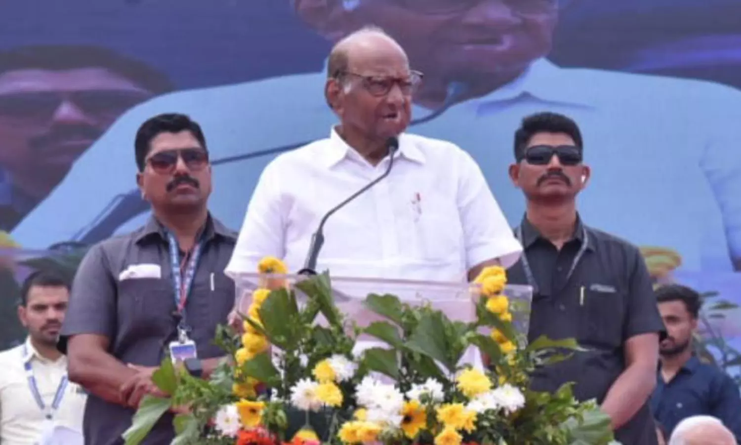 Sharad Pawar quits as NCP chief even as party workers tearfully react
