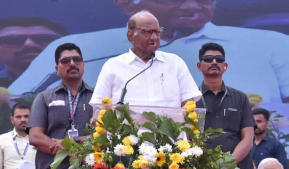Sharad Pawar quits as NCP chief even as party workers tearfully react