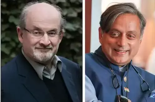 Shashi Tharoor calls Salman Rushdie greatest Indian writer’, says Nobel Prize overdue
