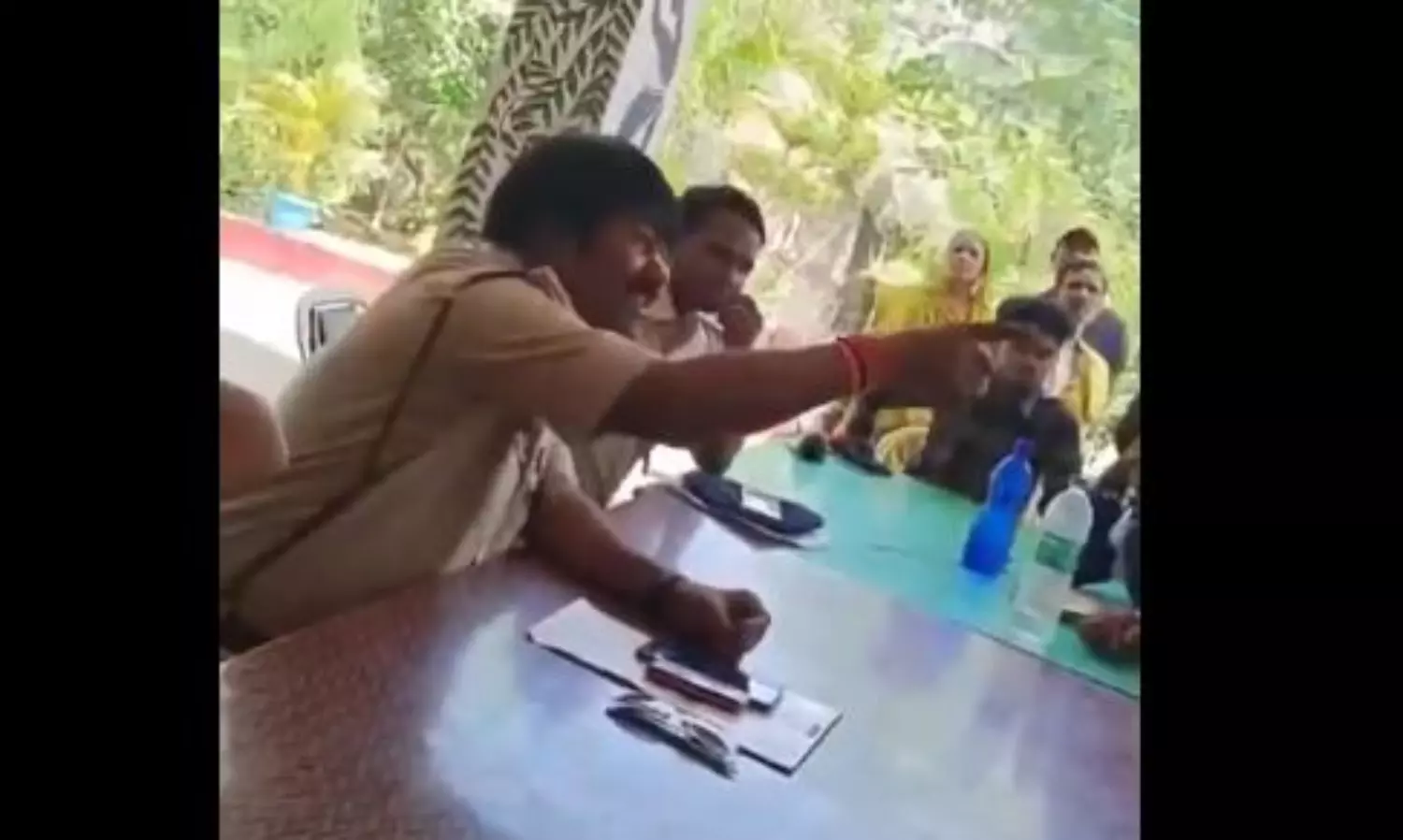 Bihar policeman in video tells teacher he can declare him a terrorist in seconds