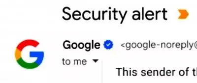 Blue verified check marks now displayed by Google on email senders