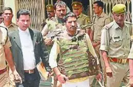 Gangster out on bail in murder case shot dead in encounter in UP