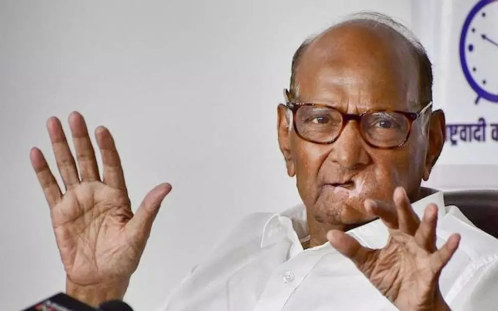 Sharad Pawar slams PM Modi for raising ‘religious slogans’ in Karnataka