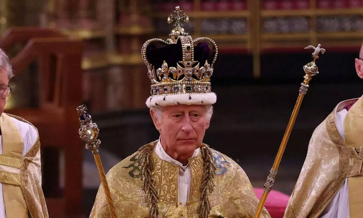 Charles III crowned at Westminster Abbey, inaugurating new era of inclusive monarchy