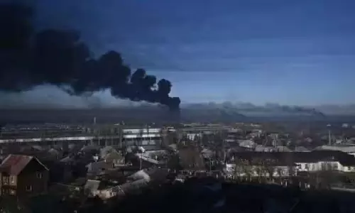 Ukraine war: Russia launches biggest ever kamikaze drone attack on Kyiv