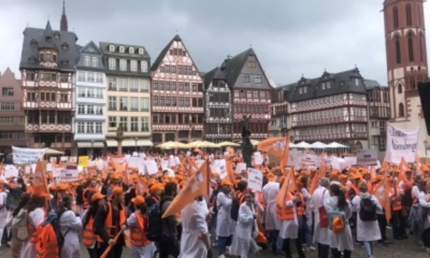 Doctors in Germany stage nationwide strike
