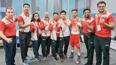 World Boxing Championships: Deepak Bhoria, Nishant Dev reaches Quarterfinals World Boxing Championships: Deepak Bhoria, Nishant Dev reaches Quarterfinals
