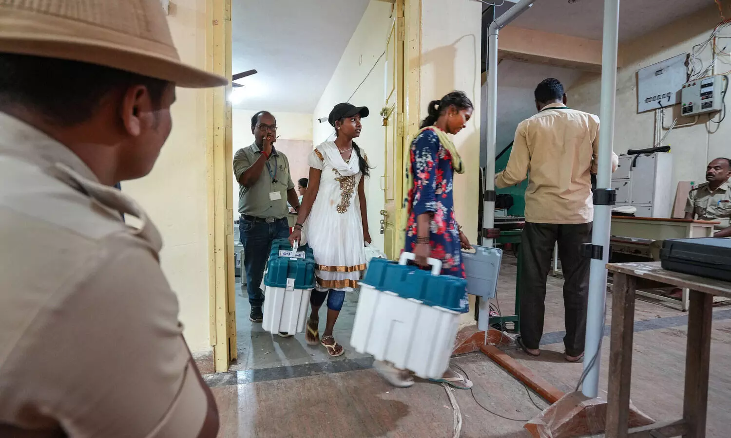 Karnataka polls: Nirmala Sitharaman, Narayana Murthy, Yediyurappa cast votes early