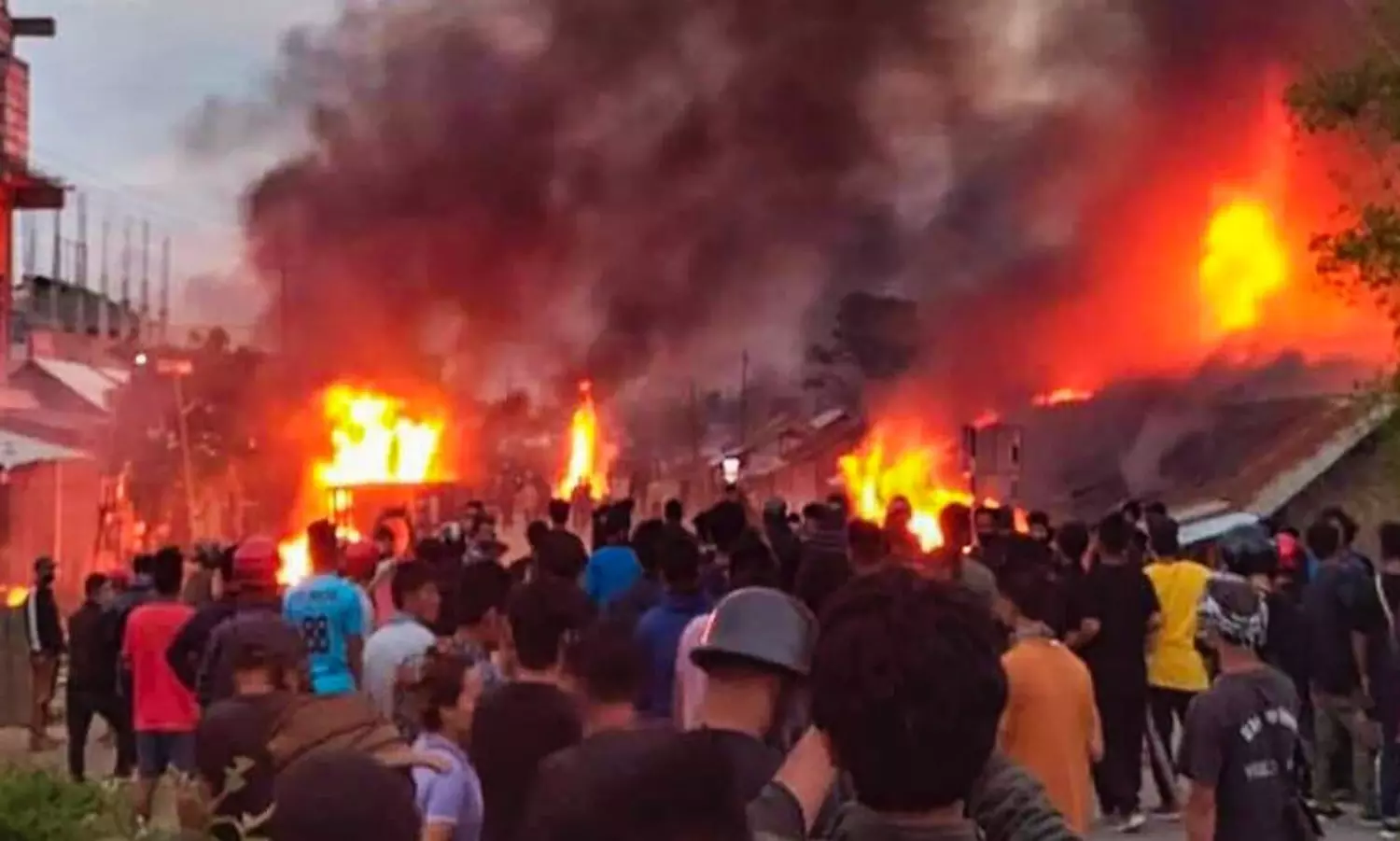 Over 3,000 people flee violence-hit Manipur to neighbouring Mizoram