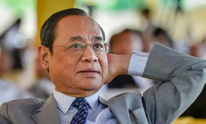 Defamation case filed against ex-chief justice Ranjan Gogoi over his biography
