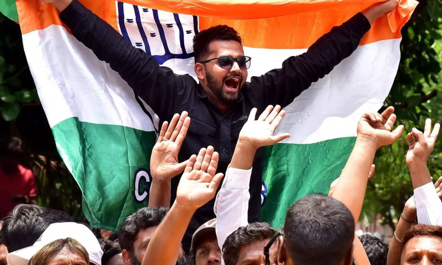 A BJP candidate holds on 16 votes surviving Congress tsunami in Karnataka