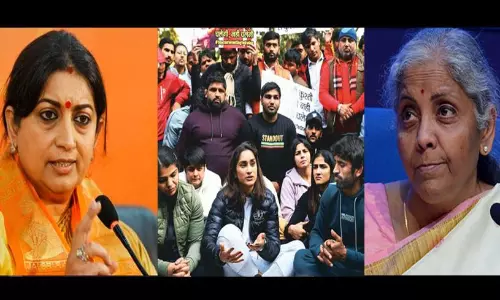 Wrestlers write Sitharaman, Irani appealing to become their voice