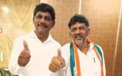Want to see Shivakumar as chief minister: His brother after meeting Kharge