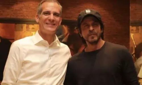 Is it time for my Bollywood debut? Ambassador Garcetti jokes as SRK hosts him at Mannat