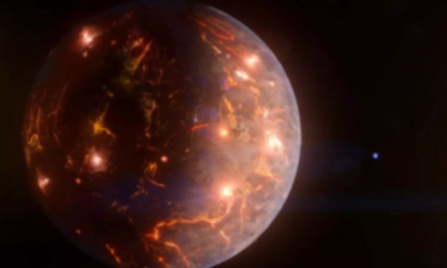 Astronomers discover Earth-sized exoplanet with potentially active volcano