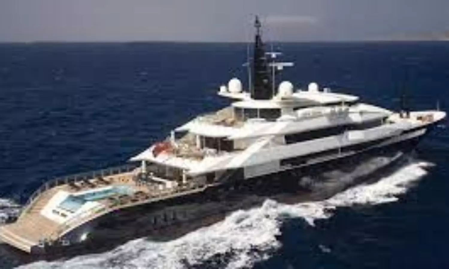 $120 million Russian luxury yacht waits for owner at an Antiguan port