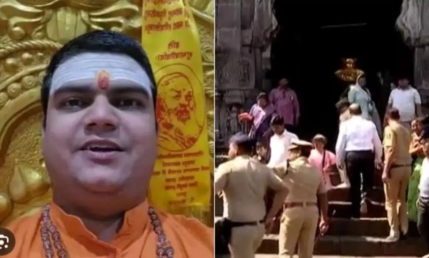 Mahant demands Hanuman Chalisa recital in mosques, claims Hindu temple beneath Sufi Dargah in Trimbakeshwar