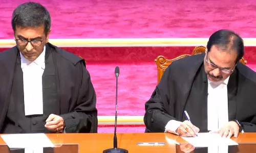 CJI administers oath to two new judges; SC in full strength