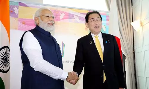 Bust of Mahatma Gandhi unveiled by PM Modi in Hiroshima