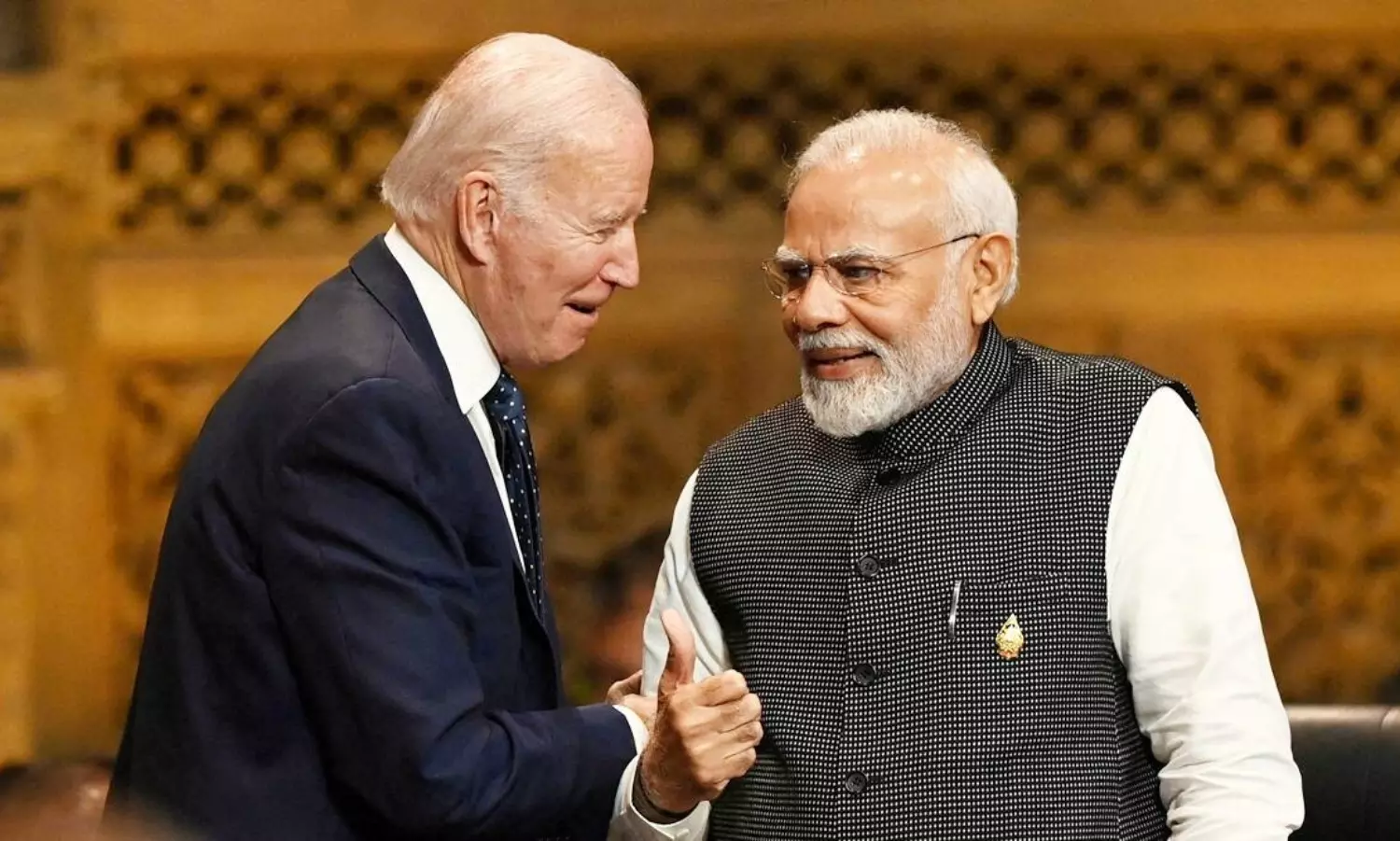 ‘You are too popular, causing me problem’: Biden tells Modi