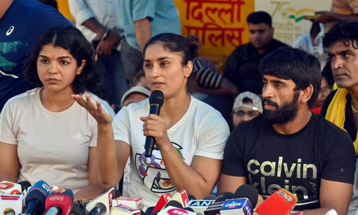 Women mahapanchayat at new Parliament building on May 28 to support protesting wrestlers