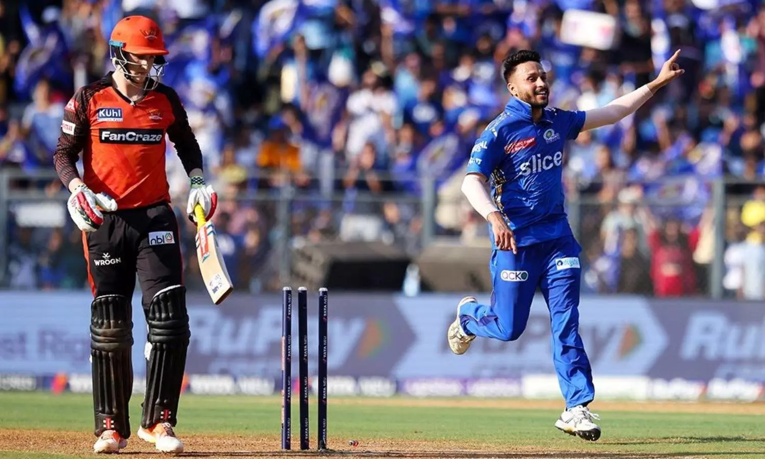 IPL: Mumbai slams Hyderabad for 8-wicket win