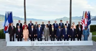 Joint statement issued by G7 day before summit ends