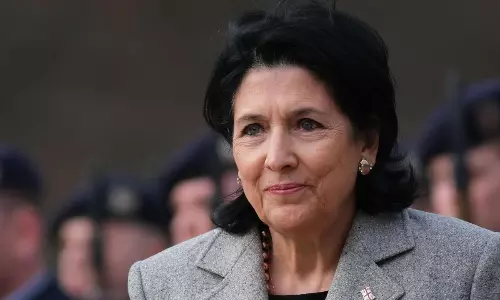 Georgian national airline bans President Salome Zourabichvili