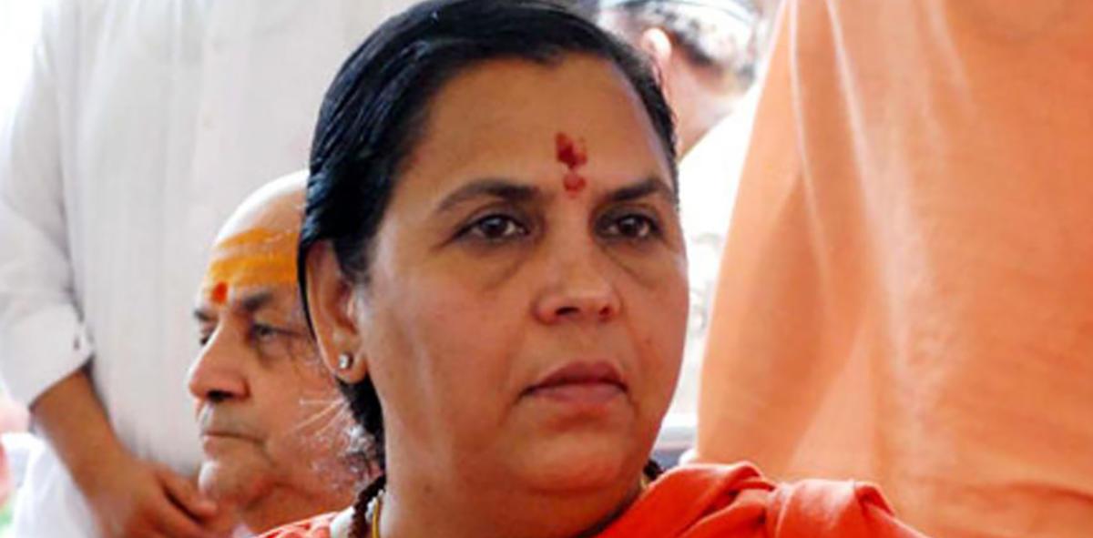 Case registered as YouTube video claims IPS officer caught ex-CM Uma Bharti taking bribe