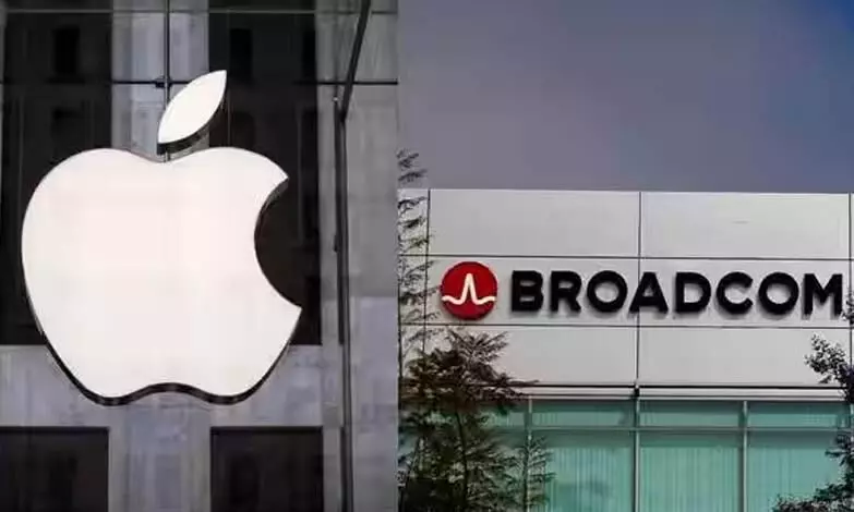 Apple signs multibillion-dollar deal with chipmaker Broadcom to develop 5G components