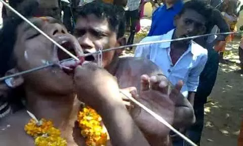 Capsule Kerala complaints over abusive temple rituals on children