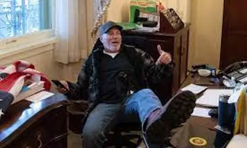 Trump supporter who put his feet on Speaker’s desk get 4.5 years in prison