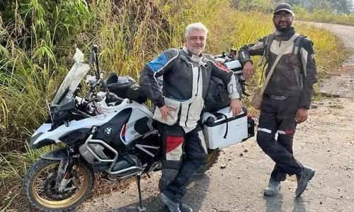 Actor Ajith surprises fellow rider gifting BMW superbike worth Rs 12 lakh