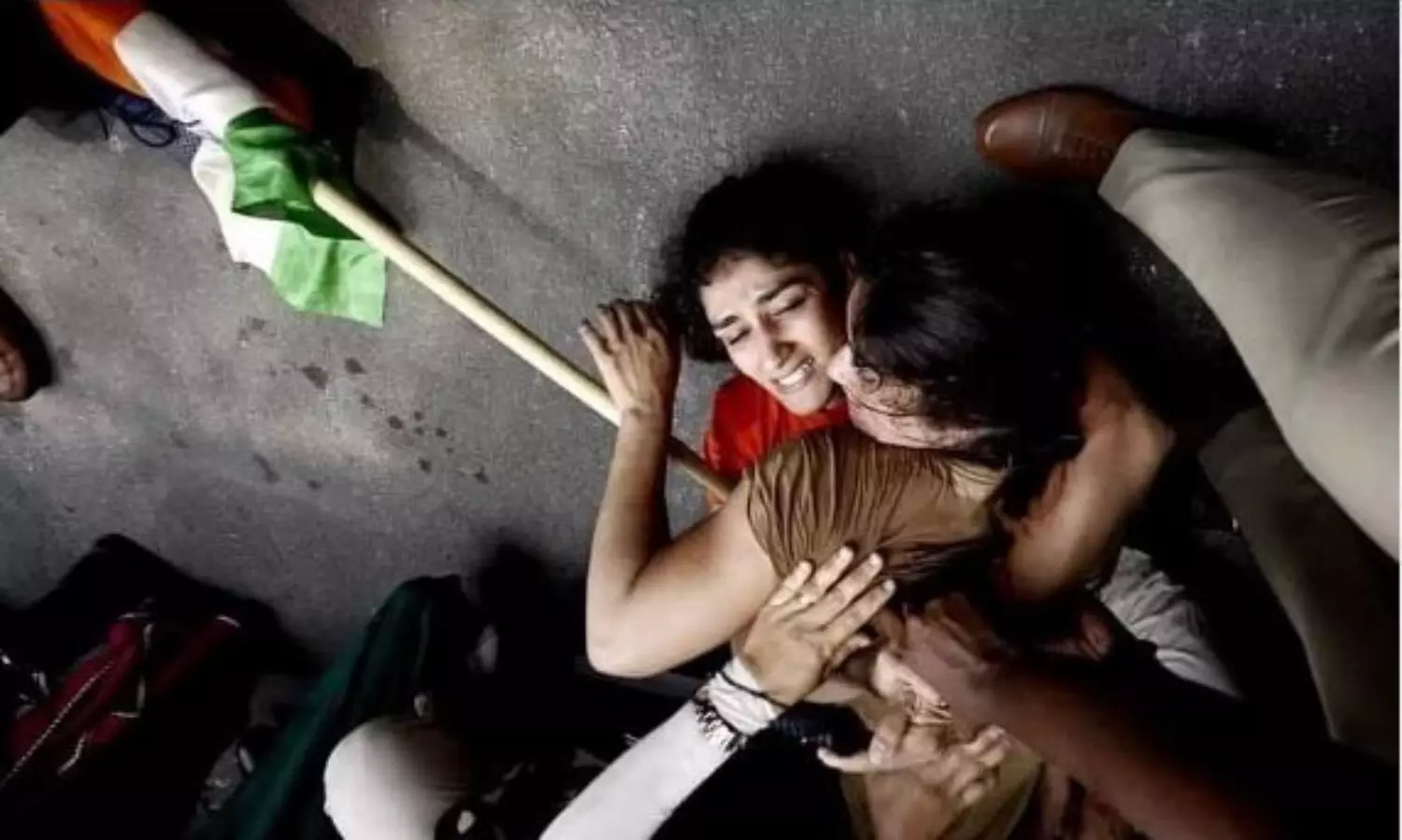 FIR against wrestlers charges rioting, assault on public servants, damage to public property