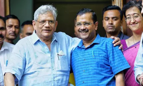 Sitaram Yechury slams Centres ordinance on services in Delhi as CPI(M) backs AAP